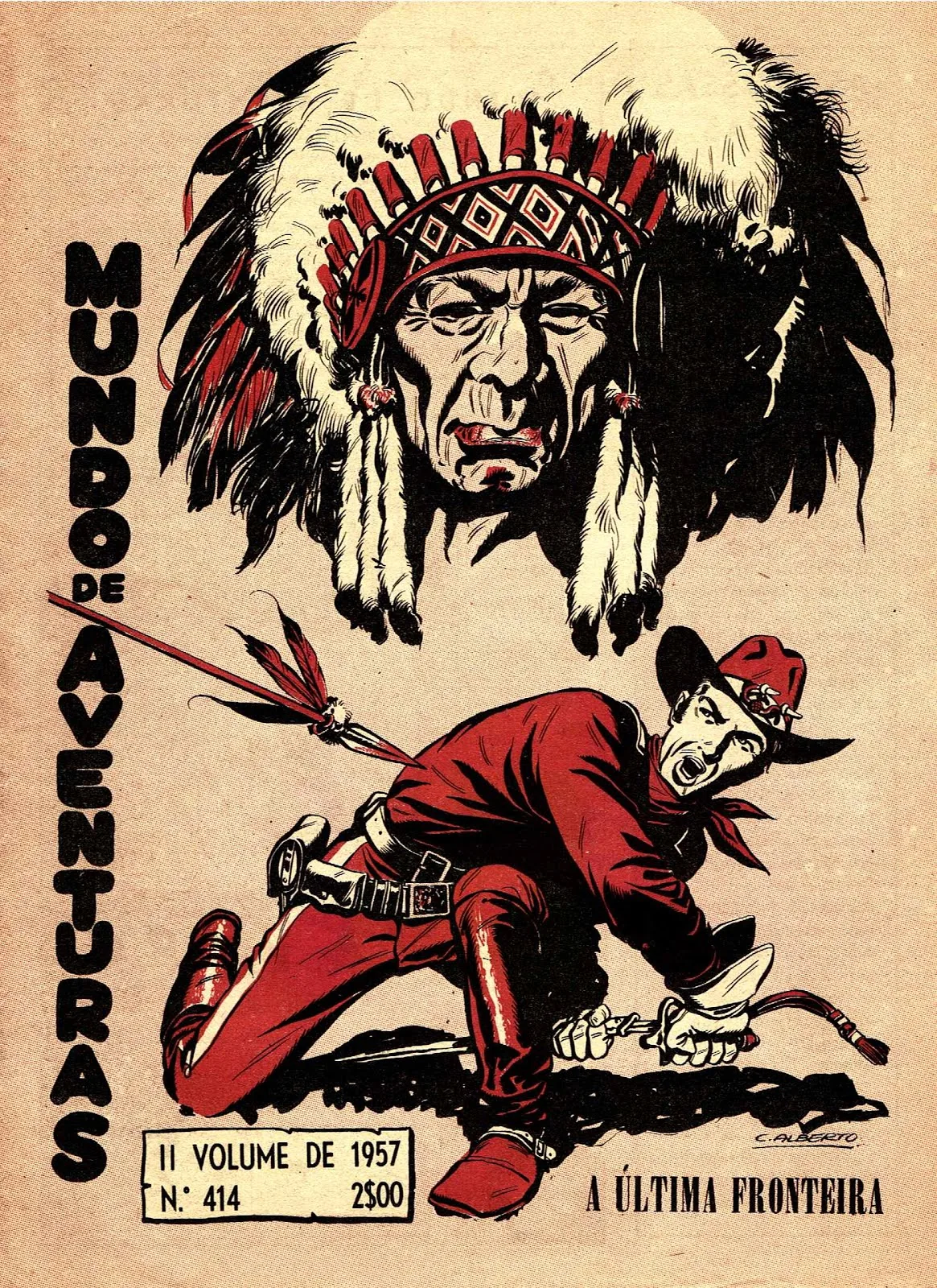 Mundo de Aventuras nº 414, 1957