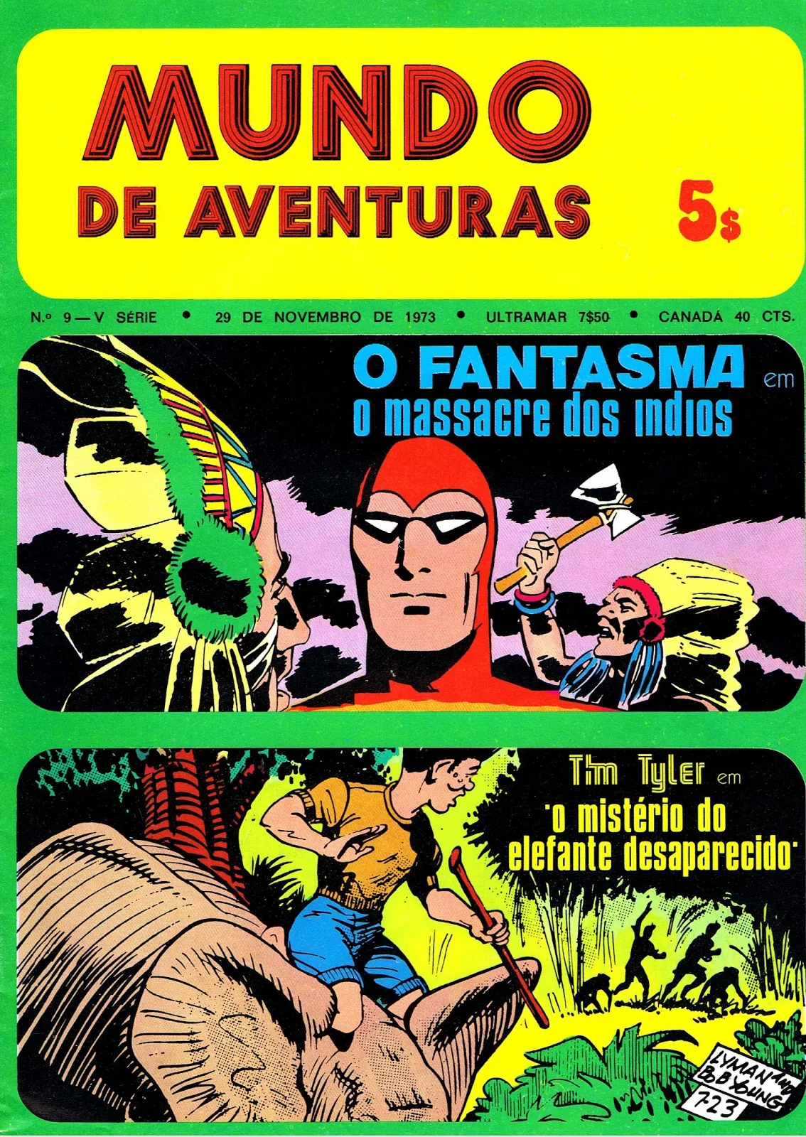 Mundo de Aventuras nº 9, 1973